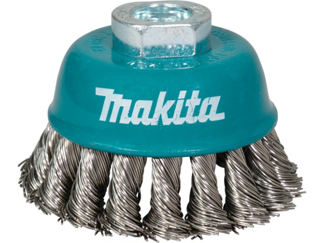 Lončasta žična krtača Makita, za INOX, D-77481