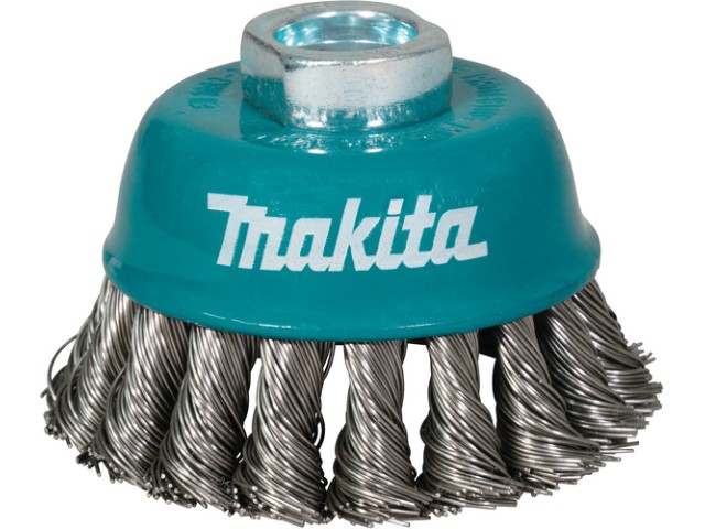 Lončasta žična krtača Makita, za INOX, D-77497