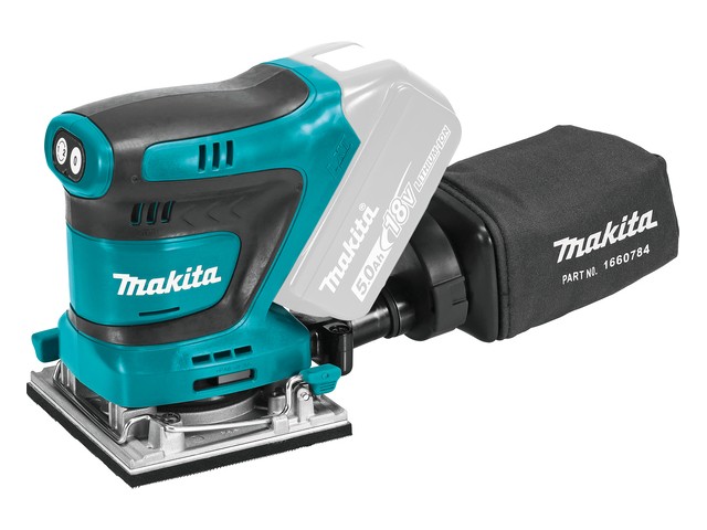 Akumulatorski vibracijski brusilnik Makita DBO484Z