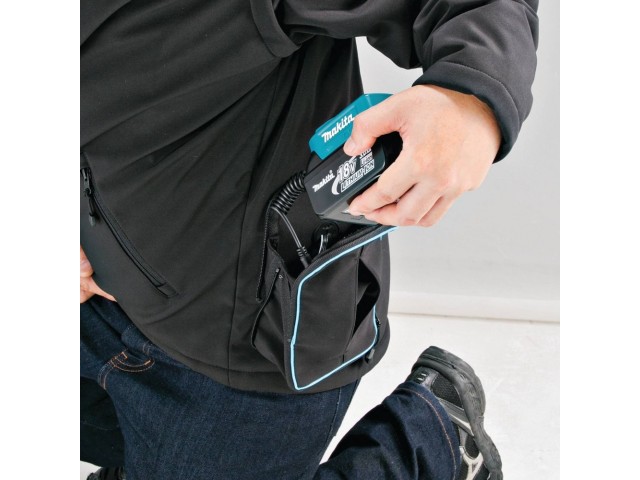 Akumulatorska ogrevana jakna Makita DCJ200ZS