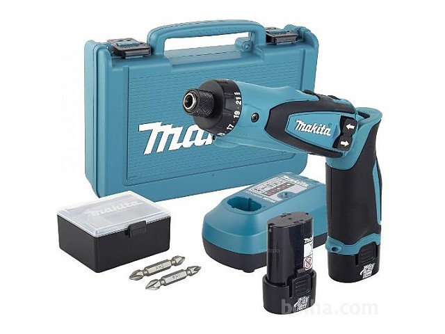 Akumulatorski palični vrtalnik-vijačnik Makita DF012DSE