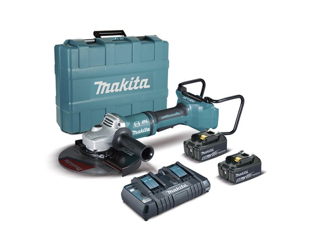 Akumulatorski kotni brusilnik Makita DGA900PT2