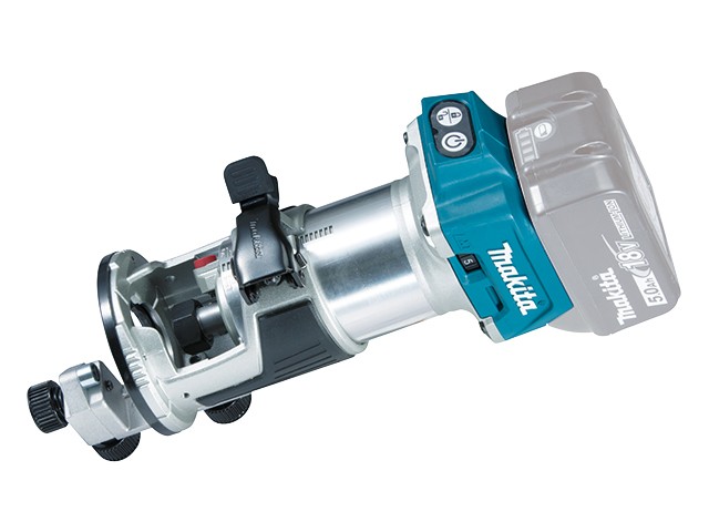 Akumulatorski rezkalnik Makita DRT50ZX2 v torbi