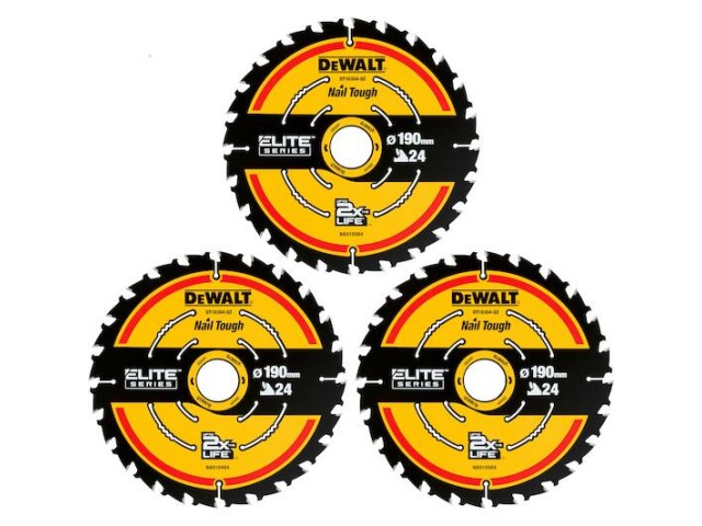 3x žagin list Dewalt za les