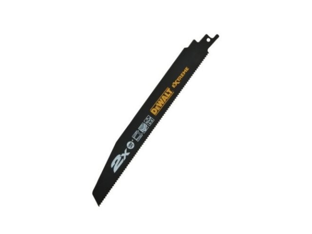 Žagin list-lisičji rep DeWalt, Dimenzije: 152x2,5mm za hitri rez mešanih materialov Extreme DT2301L