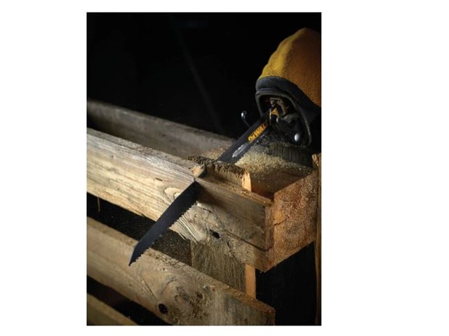 Žagin list za sabljasto žago DeWALT DT2314L, 305 mm, les z žeblji, 5 kosov
