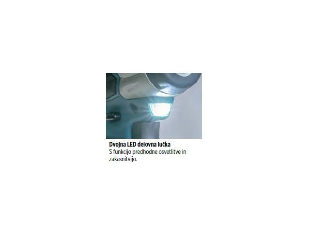 Akumulatorski udarni vijačnik Makita DTW181RFE