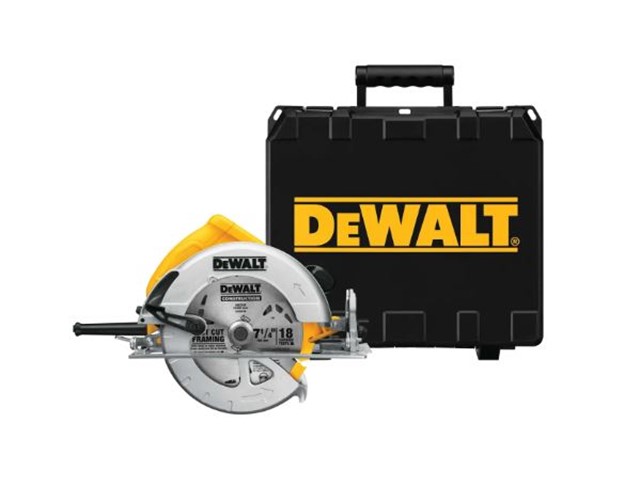 Električna ročna krožna žaga DeWALT DWE575K v kovčku