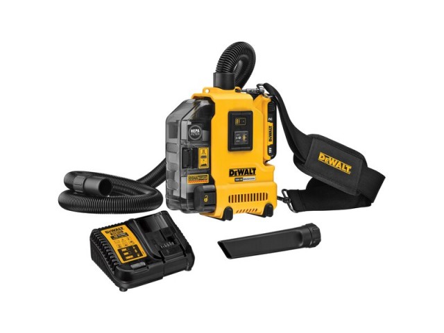 Univerzalni akumulatorski odsesavalec prahu Dewalt DWH161D1-QW, 18V, XR, bat. 2.0Ah + polnilec