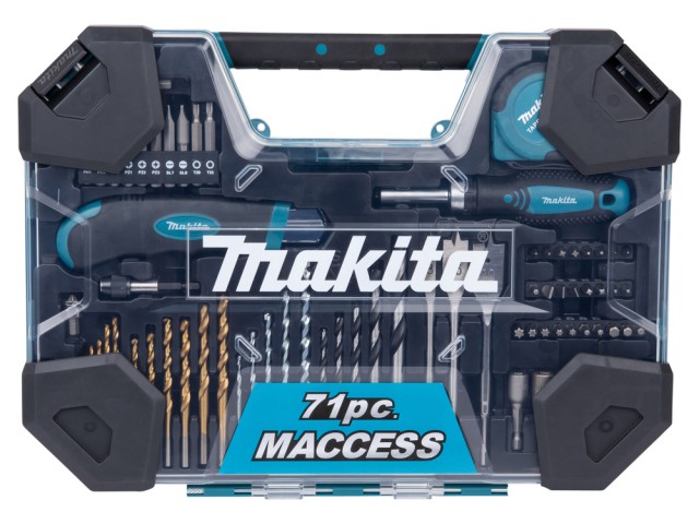 MACCESS 71-delni set za vrtanje in vijačenje Makita, E-22589