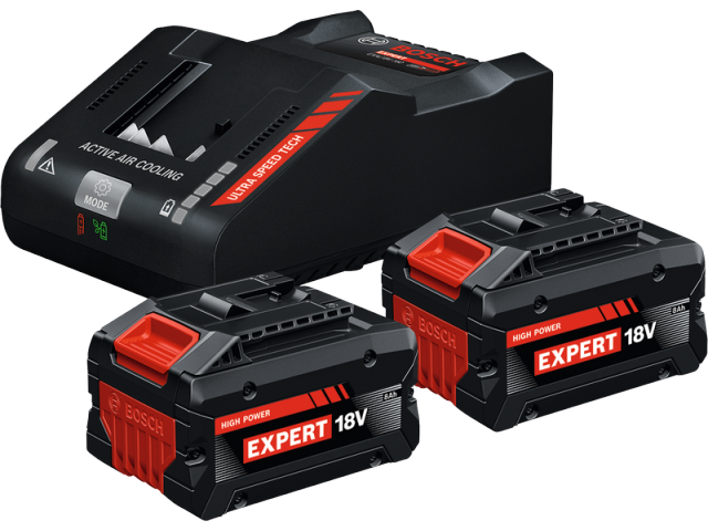 Začetni komplet Bosch EXPERT 2x EXBA18V-80 + EXAL18V-160, 1600A0373T