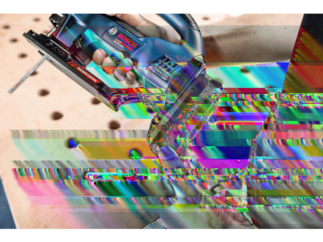 Akumulatorska vbodna žaga Bosch Expert EXST 18V-155 B, 06015B1100