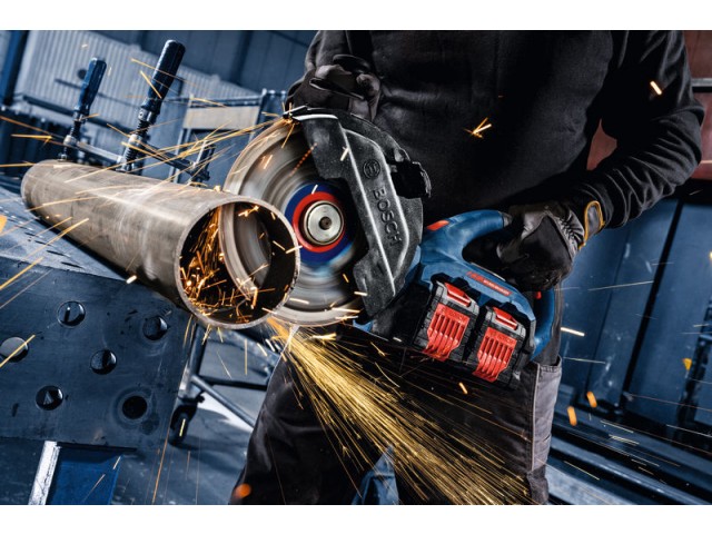 Akumulatorski kotni brusilnik Bosch Expert EXWS18V2-230P, 06019L8000