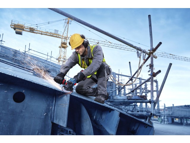 Akumulatorski kotni brusilnik Bosch EXPERT EXWS18V-15S, 06019M6003