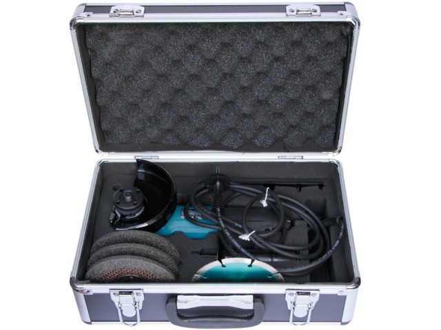 Električni kotni brusilnik Makita GA5030RSP3 v kovčku s priborom