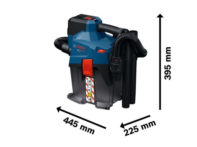 Akumulatorski sesalnik za prah Bosch GAS18V-6LS, 06019K2100