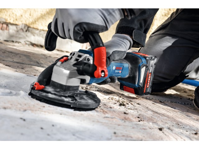 Akum. brusilnik za beton Bosch GBR 18V-15 S, 0601776201