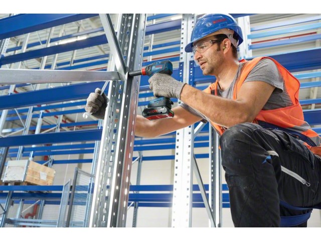 Akumulatorski udarni vijačnik Bosch GDX 18V-200 v L-boxxu, 18V, 1/4