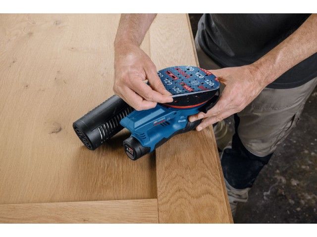 Akumulatorski ekscentrični brusilnik GEX 12V-150-3 solo, 0601373301