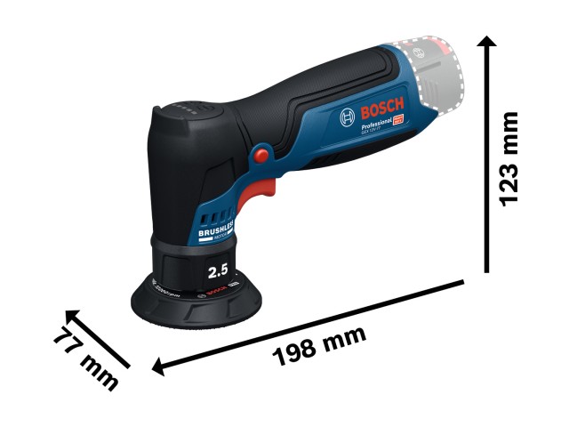 Ekscentrični brusilnik GEX 12V-77, 06019L2100