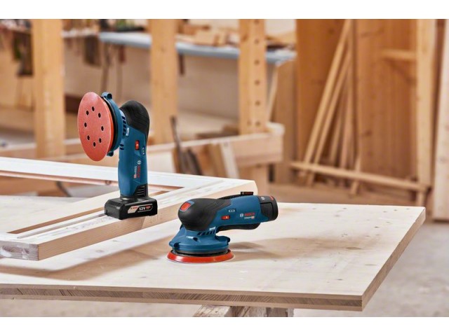 Akumulatorski ekscentrični brusilnik Bosch GEX 12V-125, 12V, 125mm, 0.8kg, 0601372101