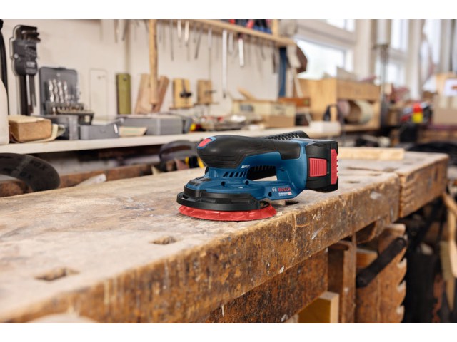 Akumulatorski ekscentrični brusilnik GEX 18V-150-3, 0601372904