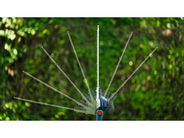 Akumulatorske teleskopske škarje za živo mejo Bosch GHE 18V-50 TP, 06008D5000