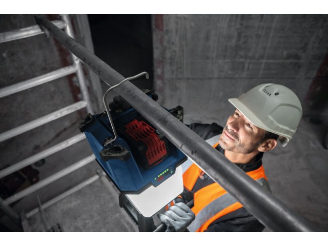 Brezžična svetilka za uporabo na gradbišču Bosch GLA 18VH-7500, 06014A5000