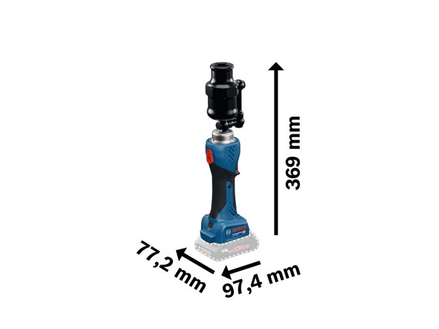 Akumulatorski hidravlični luknjalnik Bosch GLH 18V-60, 06019P0200