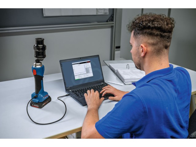 Akumulatorski hidravlični luknjalnik Bosch GLH 18V-60, 06019P0200