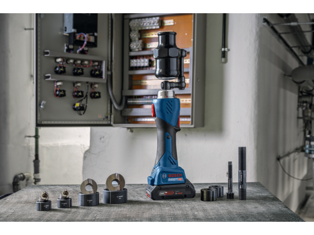 Akumulatorski hidravlični luknjalnik Bosch GLH 18V-60, 06019P0200