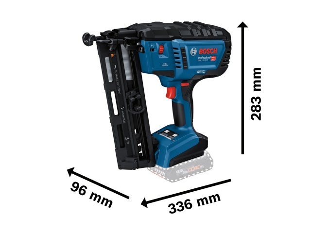 Akumulatorski žebljalnik za les Bosch GNH 18V-64-2, 0601482101