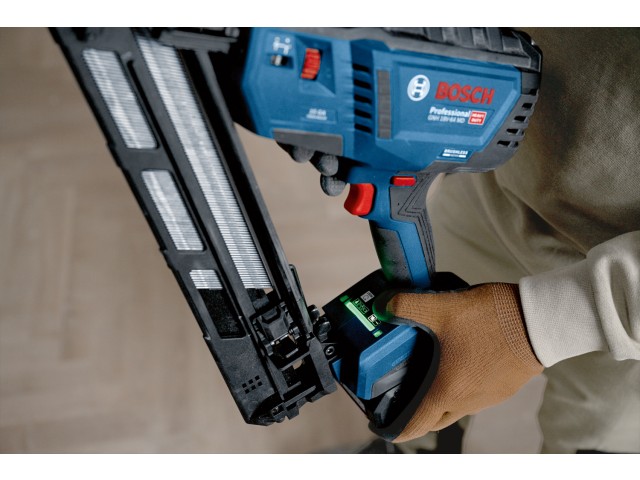 Akumulatorski žebljalnik za les Bosch GNH 18V-64 MD, 0601482201