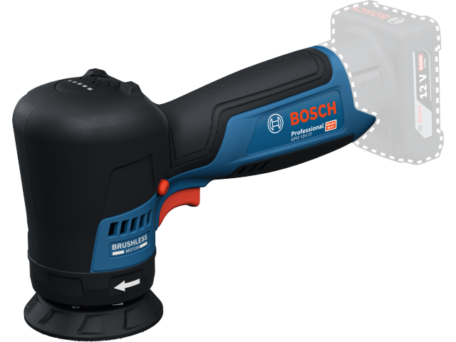 Akumulatorski rotacijski polirnik Bosch GPO 12V-77, 06019L3000