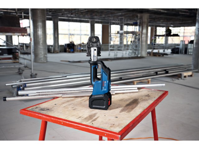 Akumulatorsko stiskalno orodje Bosch GPT 18V-19 v L-Boxx, 06019M2003