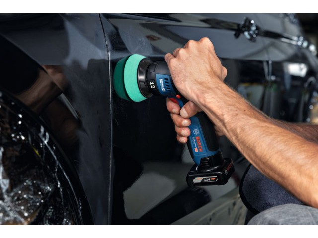 Akumulatorski ekscentrični polirni stroj GPX 12V-77, 06019L4000