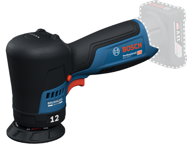 Akumulatorski ekscentrični polirni stroj GPX 12V-77, 06019L4000