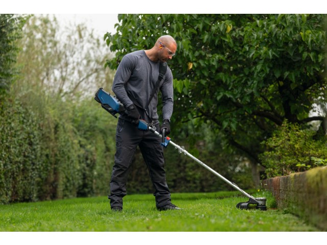 Akumulatorska kosilnica z nitjo Bosch GRT 18V-40, 06008D0200