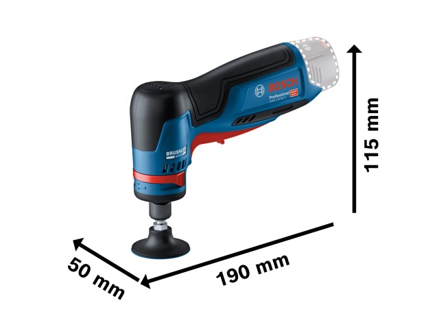 Akumulatorski rotacijski brusilnik Bosch GWG 12V-50 S, 06013A7001
