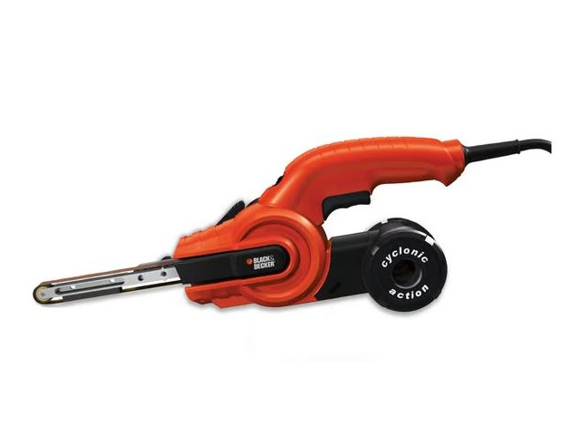 Tračni brusilnik Black and Decker KA900E, 350W, Dimenzije: 13x451mm, 1.6kg