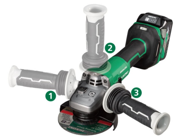 Akumulatorski kotni brusilnik HiKOKI G3613DVE-W2Z