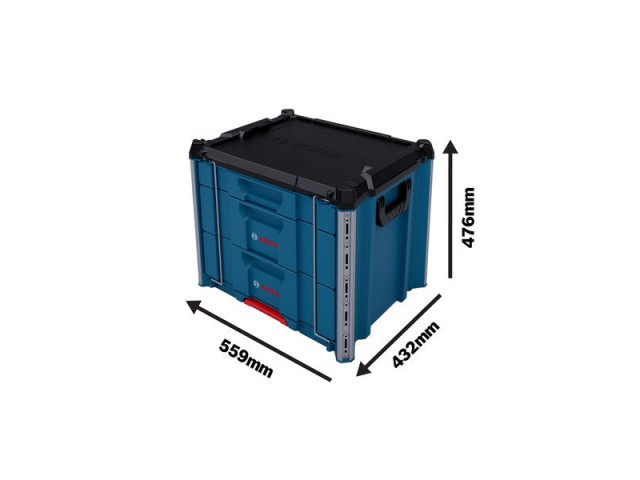 Trojni predalnik Bosch L-BOXX Contractor, 1600A037E3