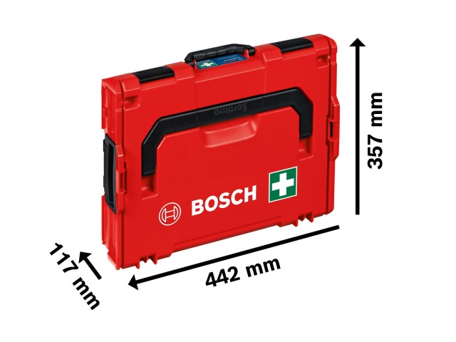 Komplet prve pomoči Bosch v kovčku L-BOXX 102, 1600A02X2R