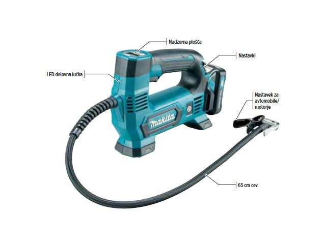 Akumulatorska zračna tlačilka Makita MP100DZ