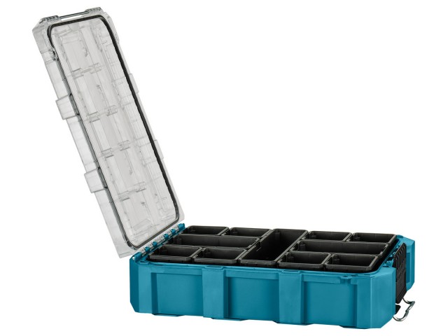 Globok srednji organizator Makita MAKTRAK s prozornim pokrovom, P-91045