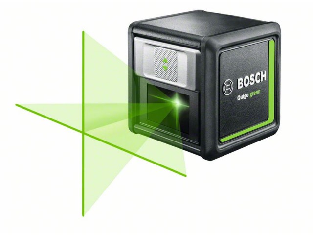 Križni laser Bosch Quigo Green, 500–540Nm, 1/4