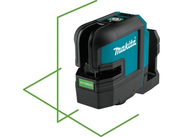 Akumulatorski samonivelirni križni laserski merilnik Makita SK105GDZ