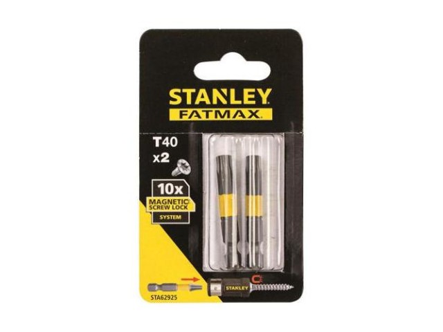 Vijačni nastavek Stanley, Dimenzije: T40x50mm, Pakiranje: 2kos, STA62925