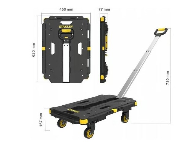 Zložljiv transportni voziček Stanley SXWT-PC532 SP