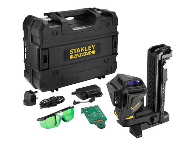 Laser Stanley FATMAX X3G, 3 x 360°, zelen žarek
